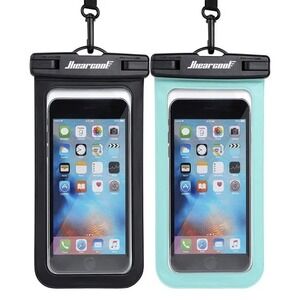 Waterproof Phone Case for iPhone 13-17 Pro Max IPX8 Dry Bag 2-Pack